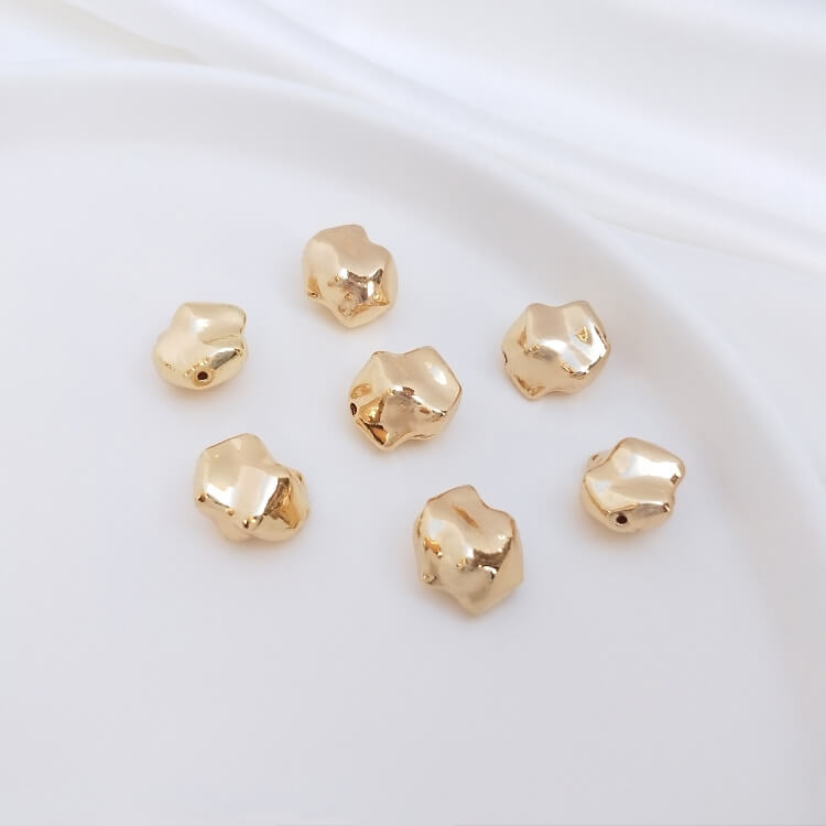 Irregular stone-shaped loose beads, special-shaped rice beads