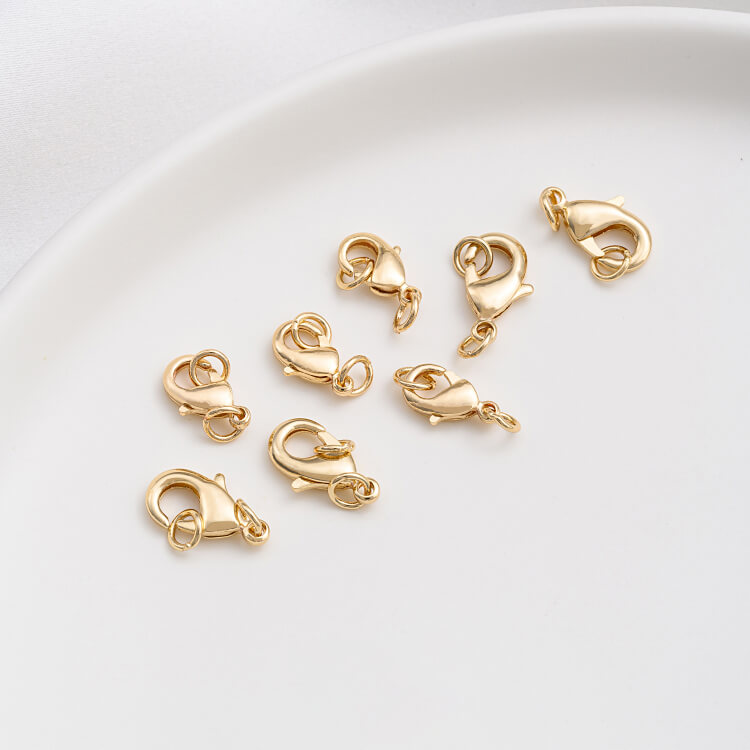 901/902 lobster clasp (with closed ring)
