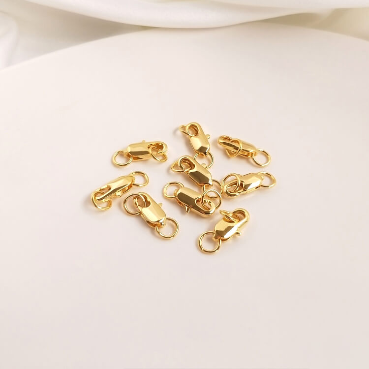 14k18k real gold platinum pure silver 801 fishtail buckle