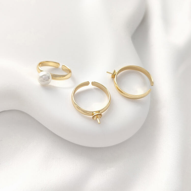 Adjustable Ring Blank,cup peg ring , flat pad, wire wire wrapped ring base