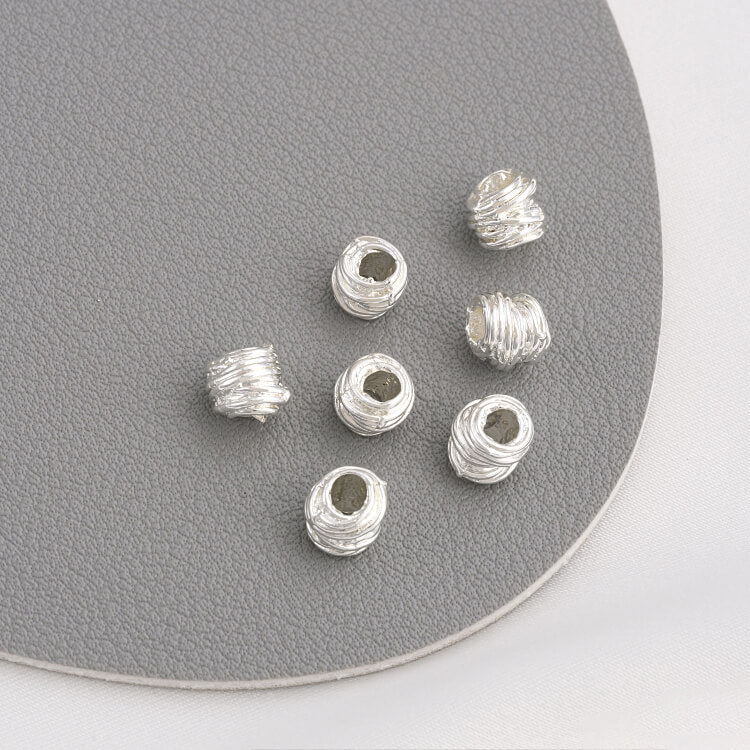 Lotus wool ball spacer beads lotus leaf wave spacer