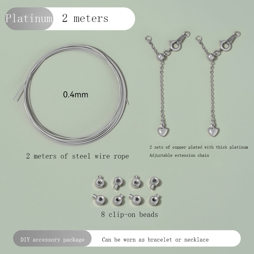 14k gold-plated pearl material package for small hole rice beads