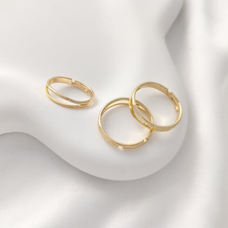Adjustable Ring Blank,cup peg ring , flat pad, wire wire wrapped ring base