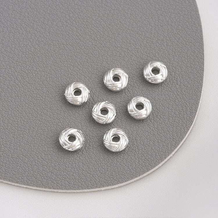Lotus wool ball spacer beads lotus leaf wave spacer