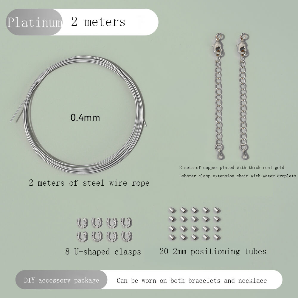14k gold-plated pearl material package for small hole rice beads