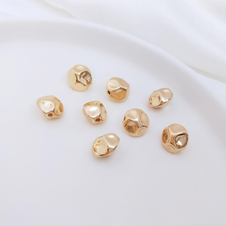 Irregular stone-shaped loose beads, special-shaped rice beads