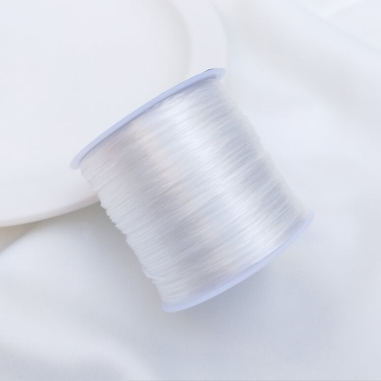 Beaded elastic cord 1 roll/10 meters,50 meters