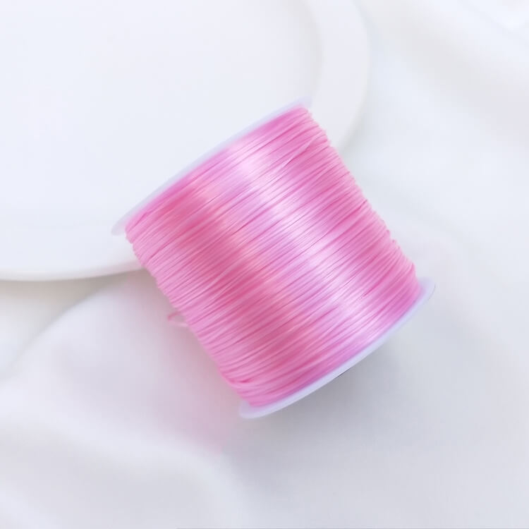 Beaded elastic cord 1 roll/10 meters,50 meters
