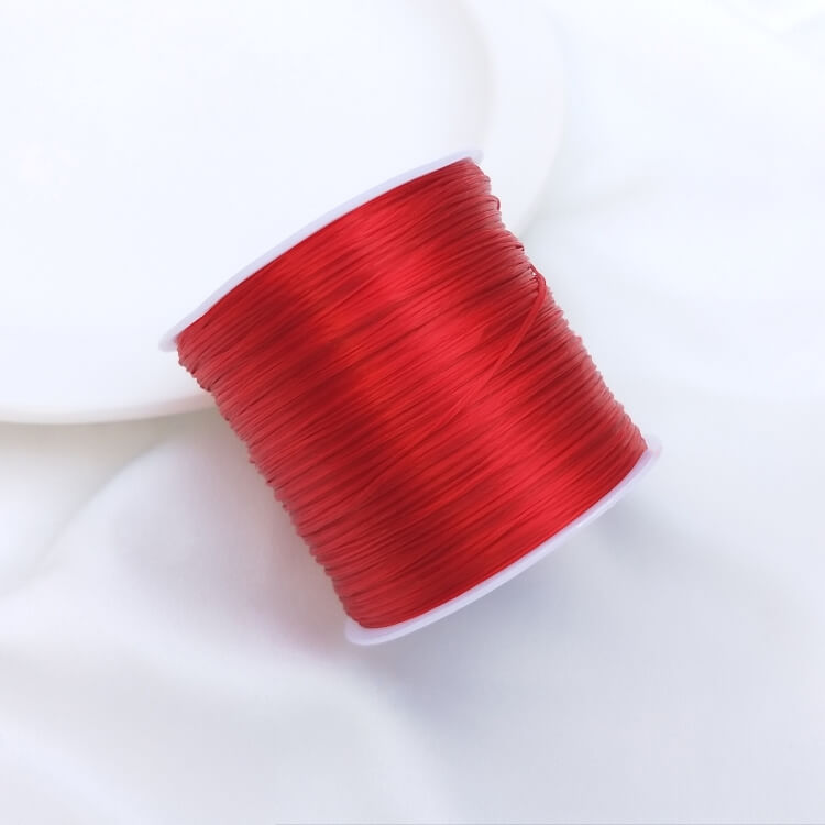 Beaded elastic cord 1 roll/10 meters,50 meters