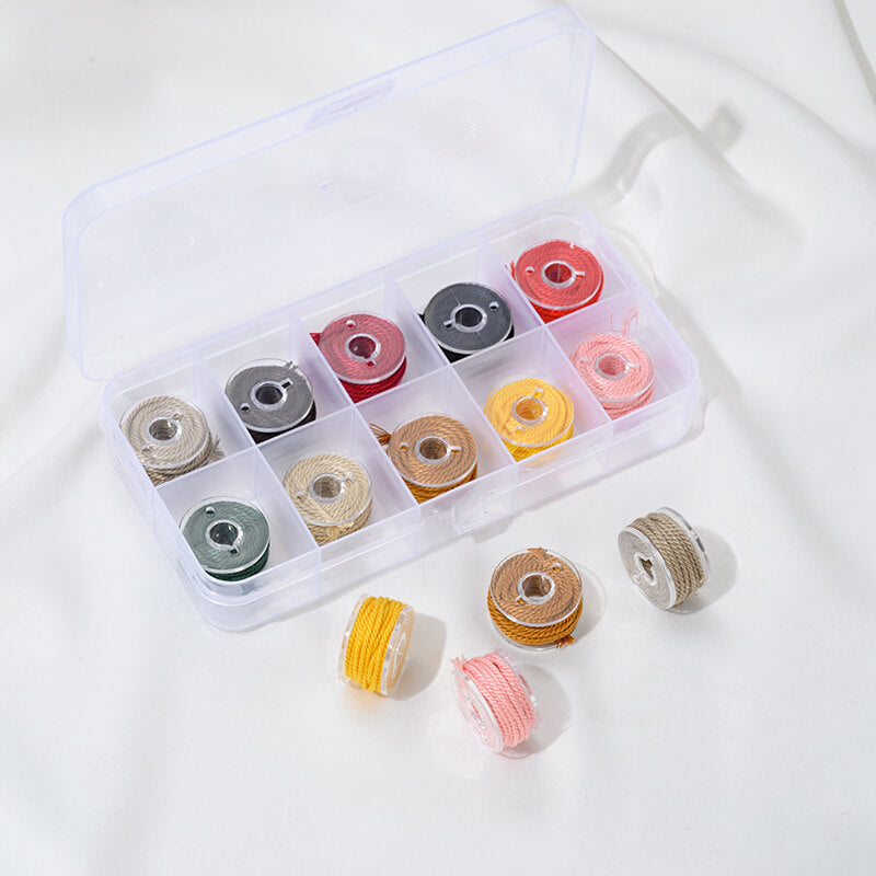 Hand-twisted cotton thread, colorful Tibetan-style hand-woven thread
