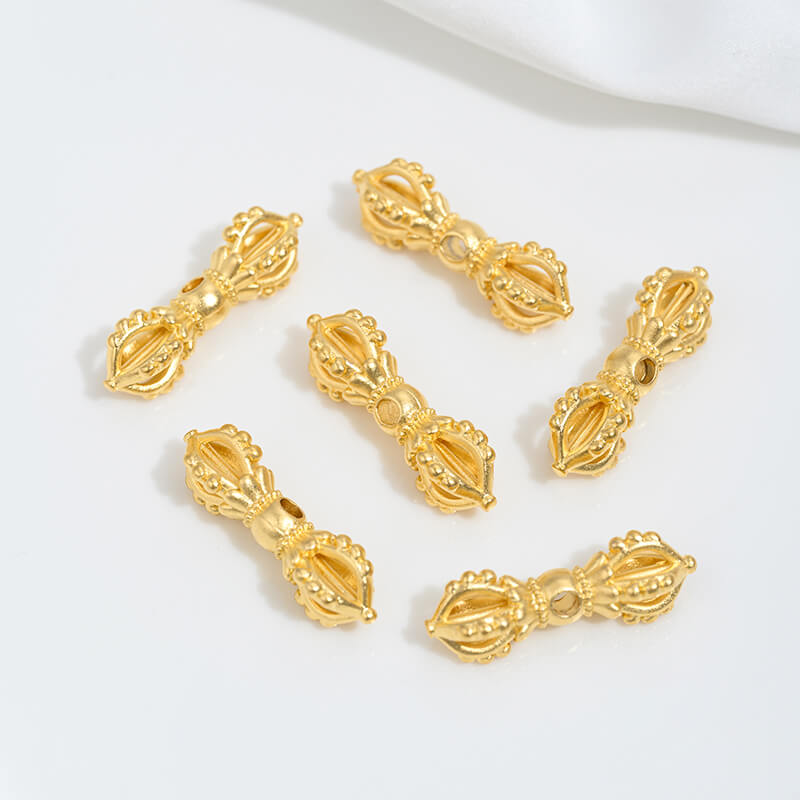 Demon-subduing pestle Tibetan vajra side hanging card five-pronged axe knife pendant