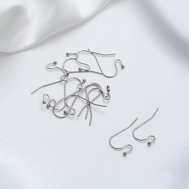 Titanium steel ear hook accessories, simple classic ear hooks