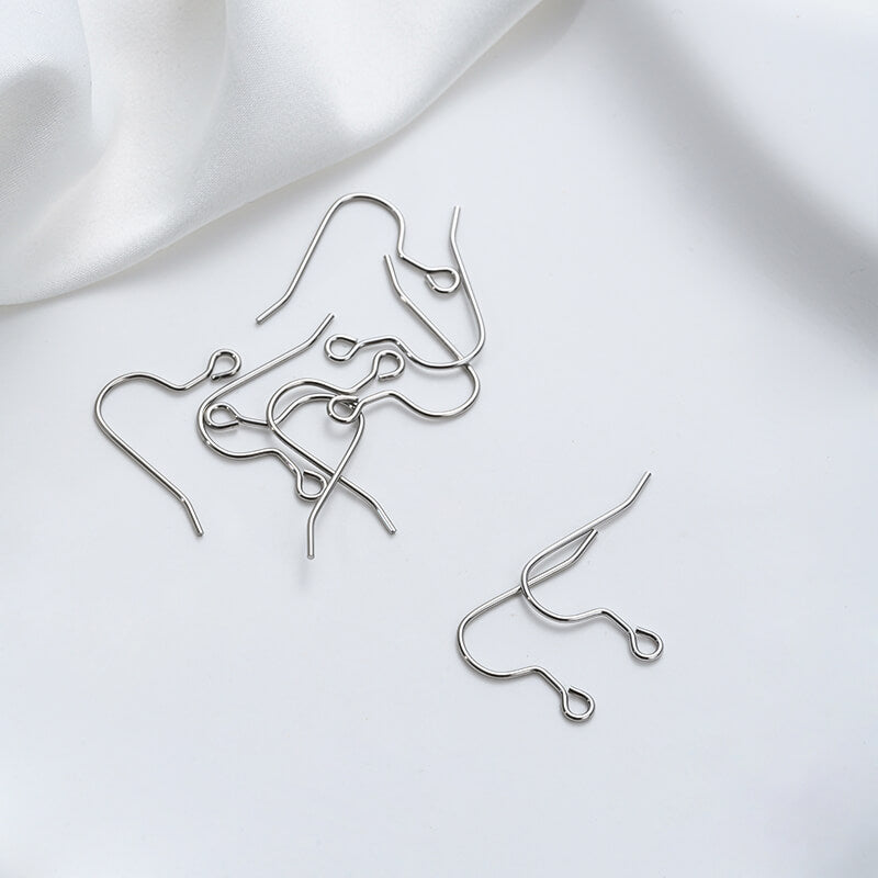 Titanium steel ear hook accessories, simple classic ear hooks