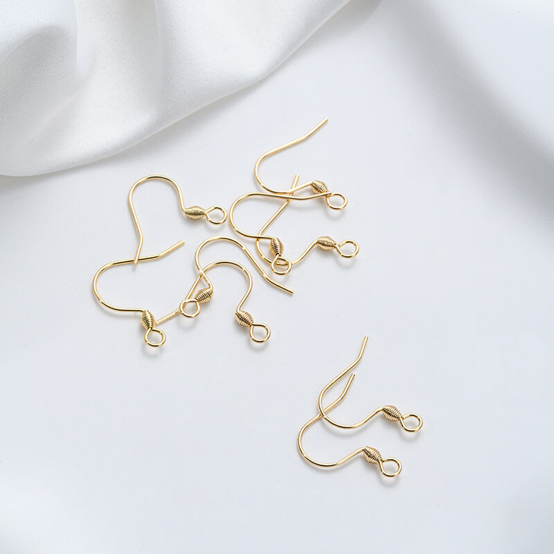 Titanium steel ear hook accessories, simple classic ear hooks