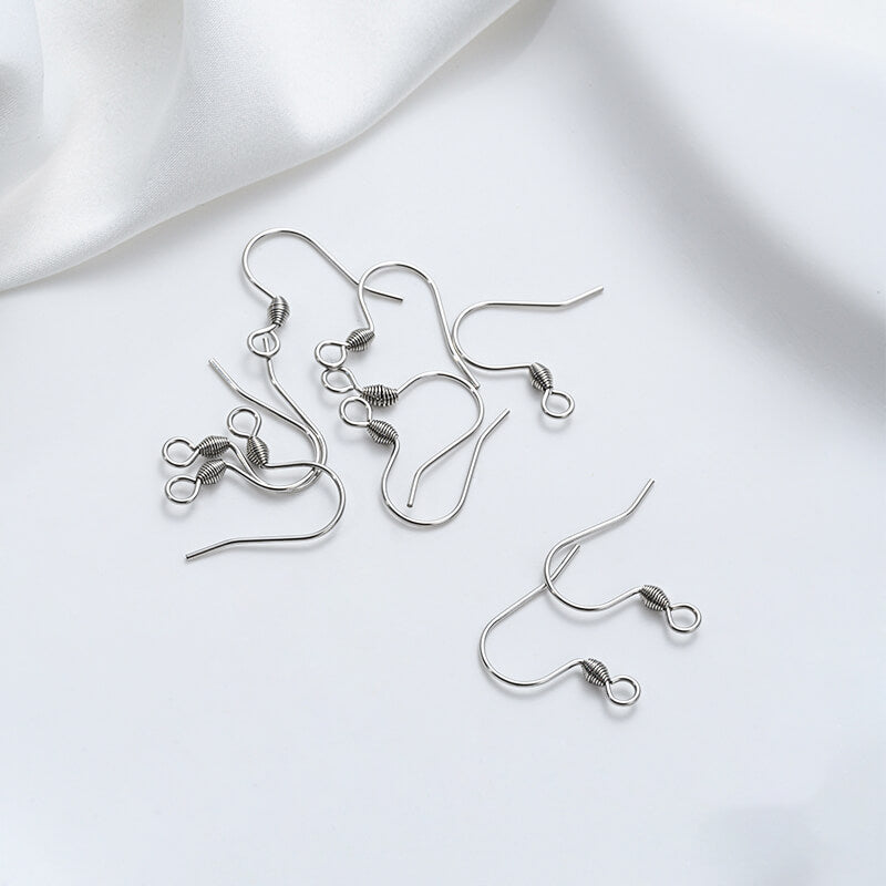Titanium steel ear hook accessories, simple classic ear hooks