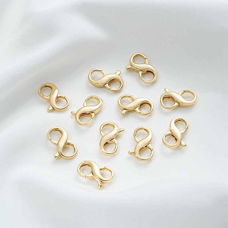 8-shaped spring lobster clasp