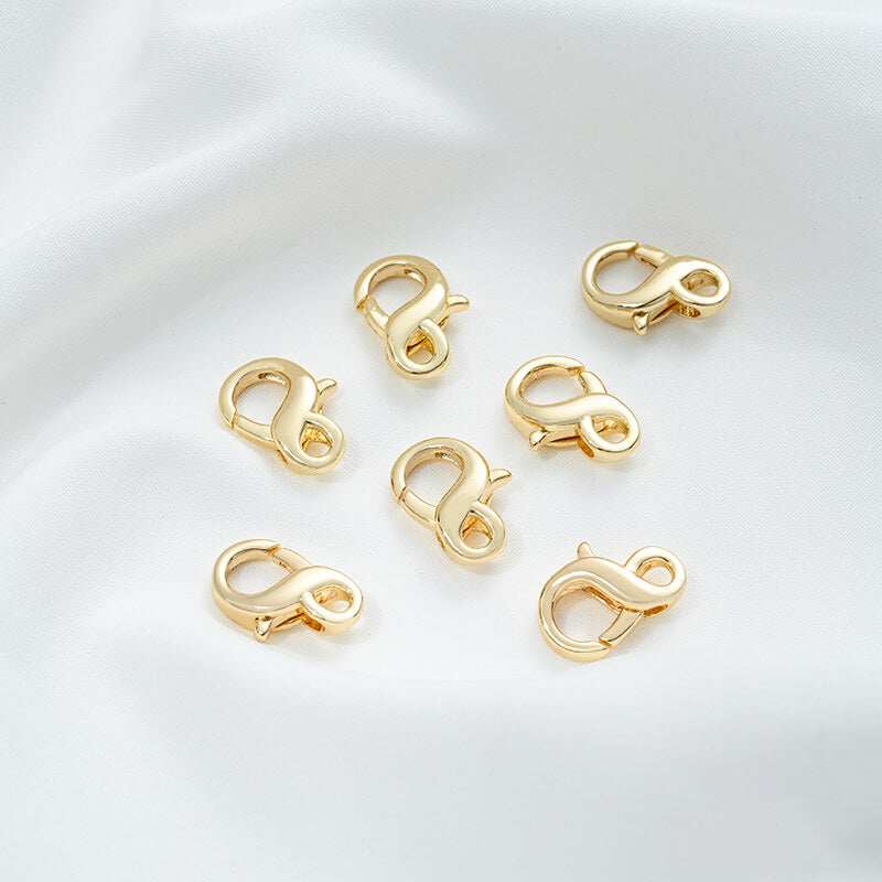 8-shaped spring lobster clasp