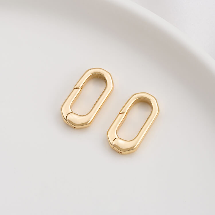 Q buckle lobster buckle long O-shaped spring buckle