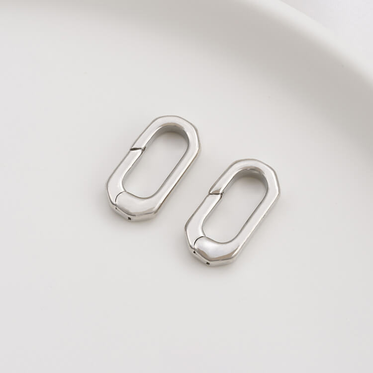 Q buckle lobster buckle long O-shaped spring buckle