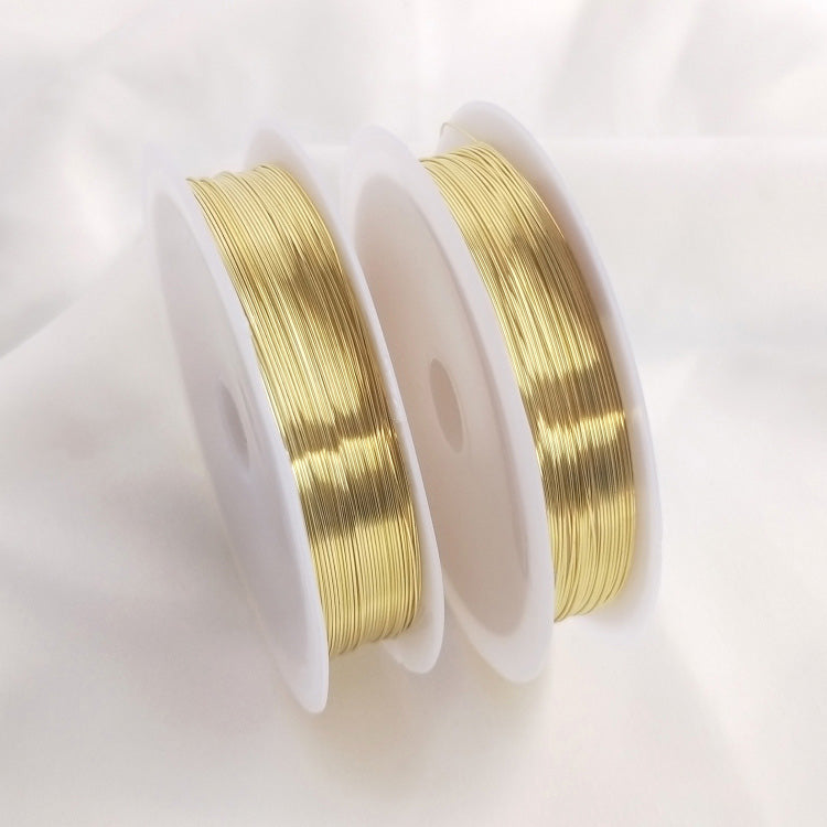Wire Elements, Copper wire light gold, dark gold, rose pink, black, 14k gold, silver, 1 spool