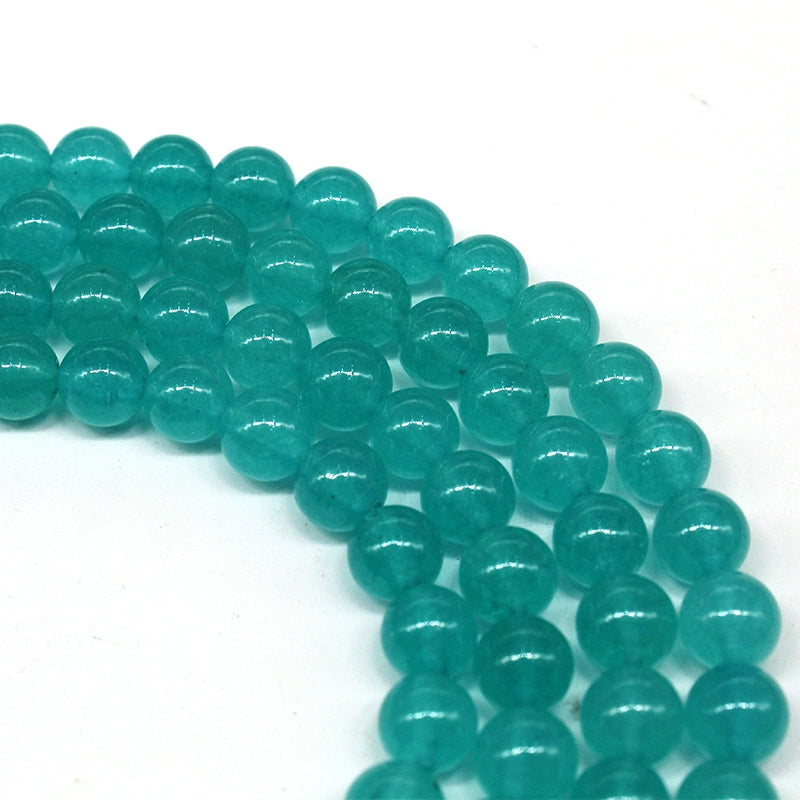 Optimized Amazonite loose beads DIY hand-woven materials