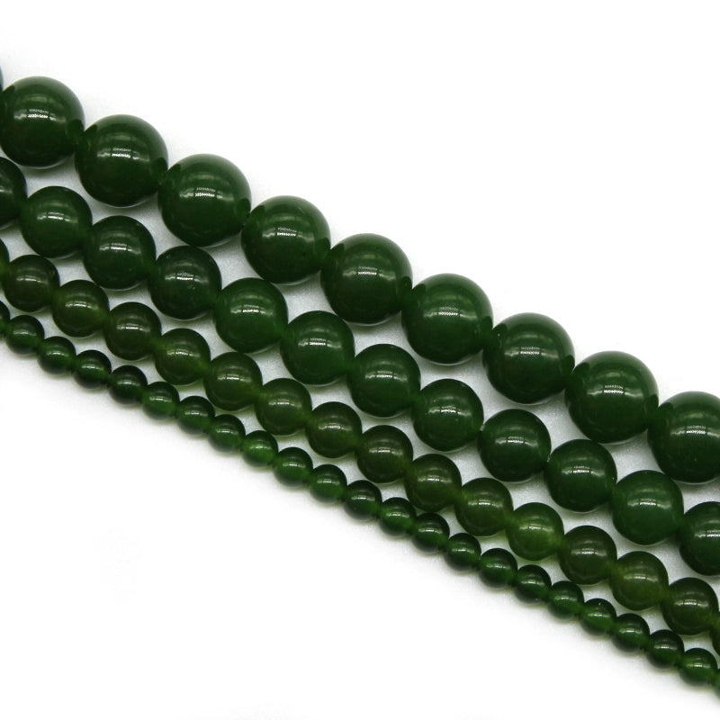 Jasper loose beads round beads DIY hand-woven beaded bracelet