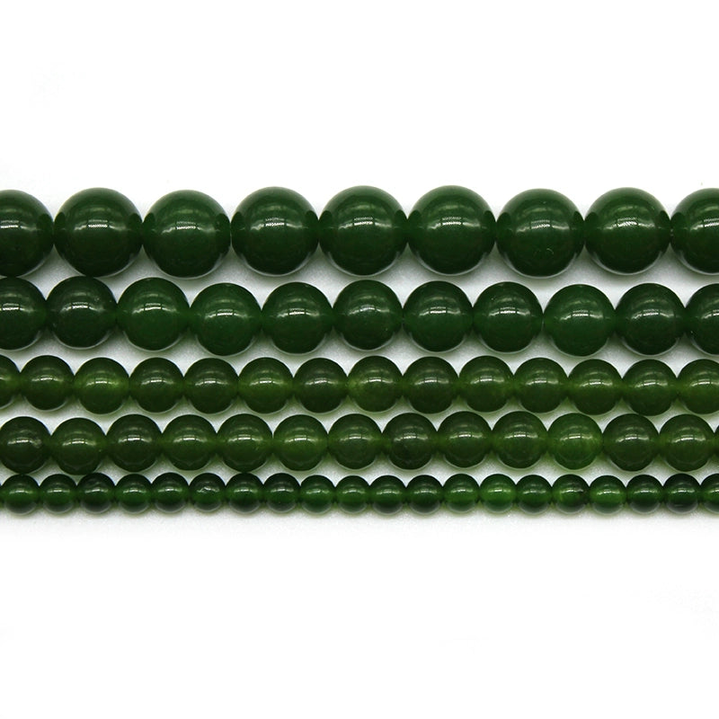 Jasper loose beads round beads DIY hand-woven beaded bracelet