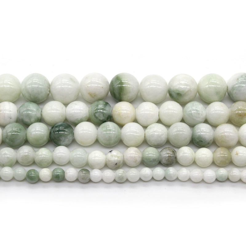 Maotian jade loose beads round beads DIY hand-woven materials