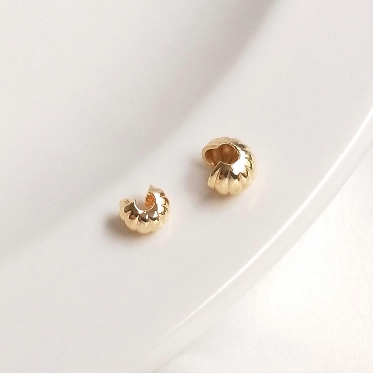 Pumpkin pattern crescent C-shaped buckle end buckle
