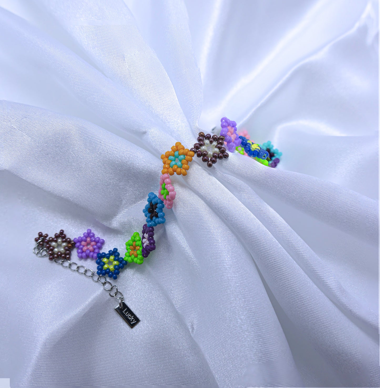 Chirimiri Handmade Rainbow Star Bracelet – Starlight Joy Series
