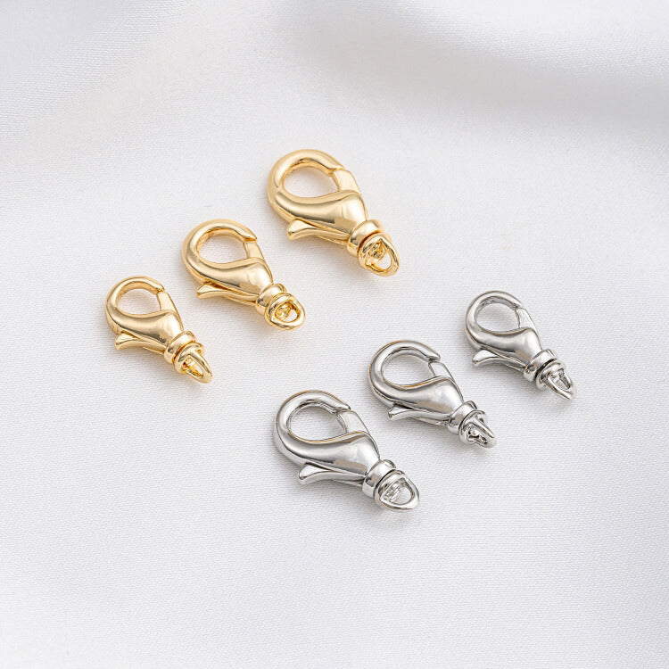 Rotatable universal swivel lobster clasp