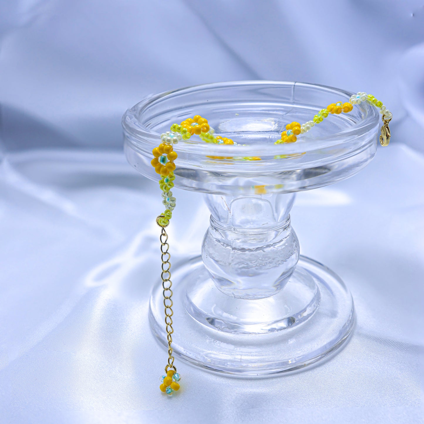 Chirimiri Handmade Summer Vacation Vibe Bracelet – Sunshine Bloom Series