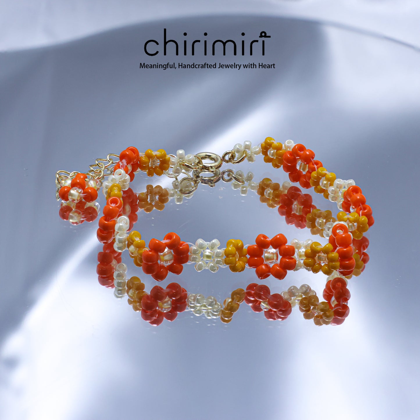 Chirimiri Handmade Summer Vacation Vibe Bracelet – Sunset Paradise Series