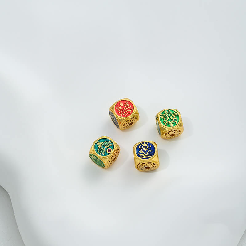 Enamel cloisonne square beads, round jewelry bottles, dzi beads, barrel beads,spacer beads