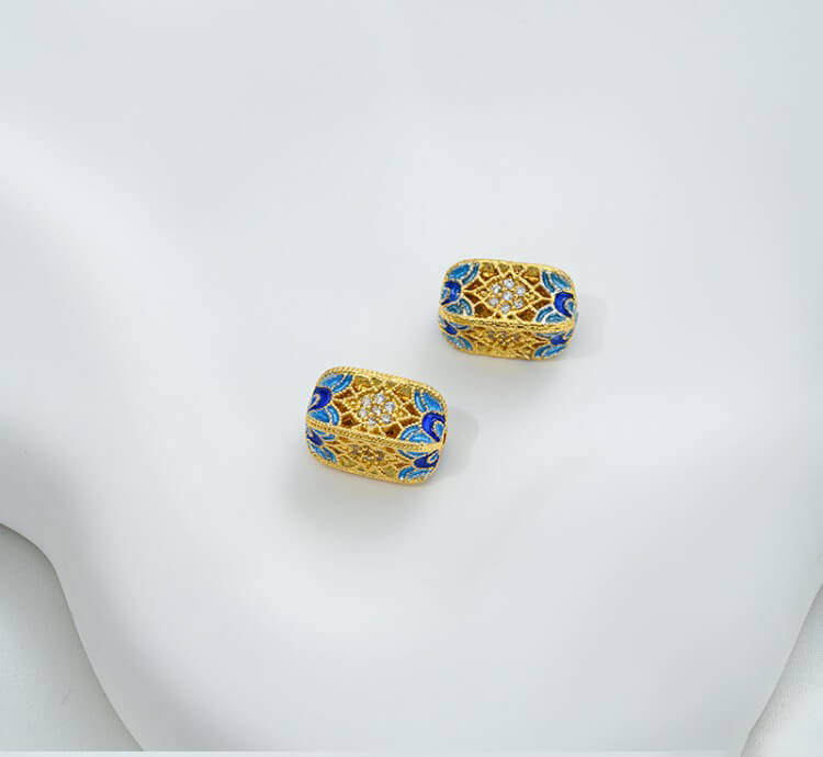 Enamel cloisonne square beads, round jewelry bottles, dzi beads, barrel beads,spacer beads
