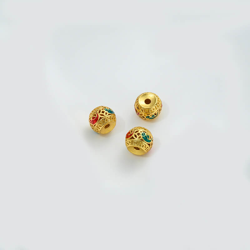 Enamel cloisonne square beads, round jewelry bottles, dzi beads, barrel beads,spacer beads