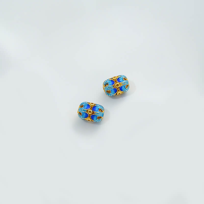Enamel cloisonne square beads, round jewelry bottles, dzi beads, barrel beads,spacer beads