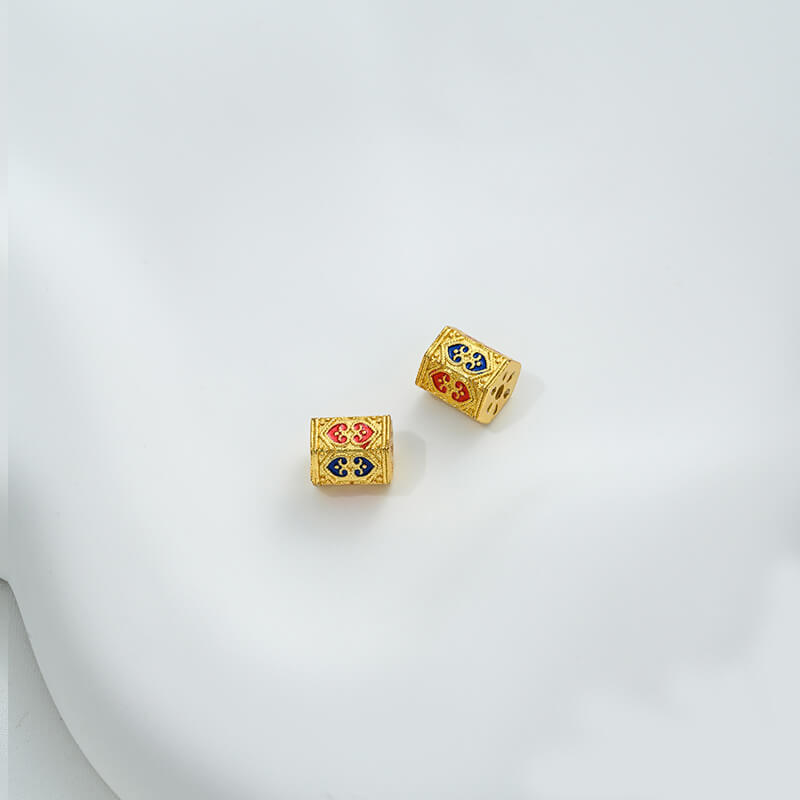 Enamel cloisonne square beads, round jewelry bottles, dzi beads, barrel beads,spacer beads