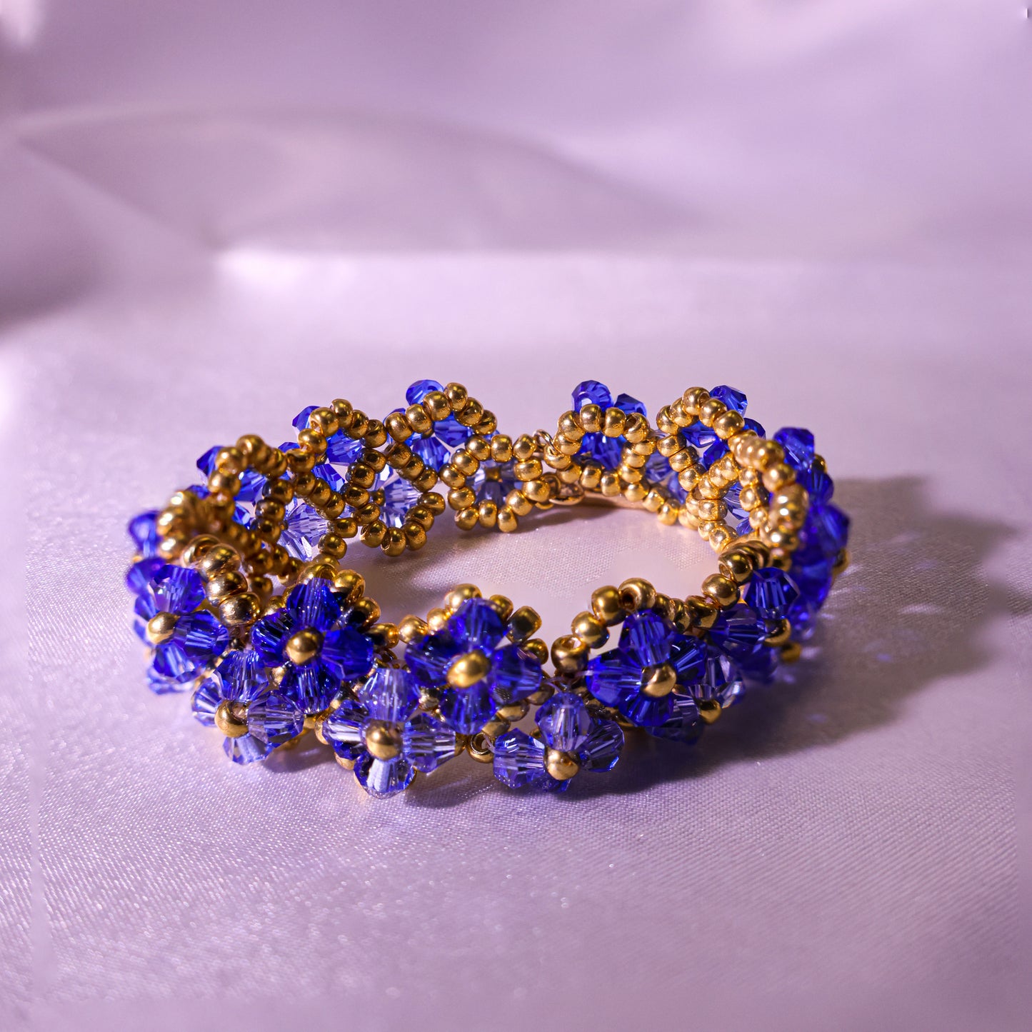 Chirimiri Handmade Blue crystal bracelet - Ocean Muse Funky Jewelry Crystal Beads For Bracelets For Women And Girls Gifts Girlfriend Western Jewelry Halloween Party