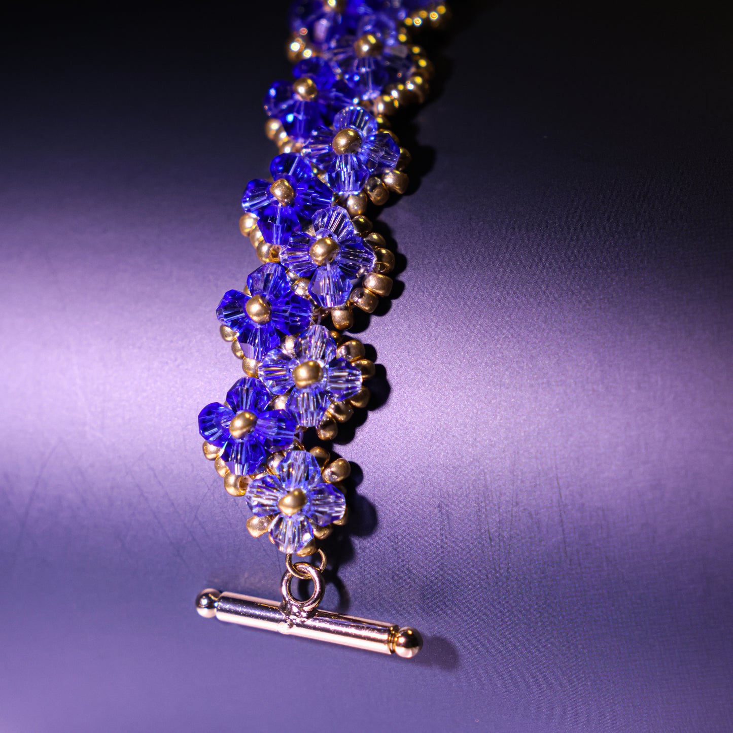 Chirimiri Handmade Blue crystal bracelet - Ocean Muse Funky Jewelry Crystal Beads For Bracelets For Women And Girls Gifts Girlfriend Western Jewelry Halloween Party
