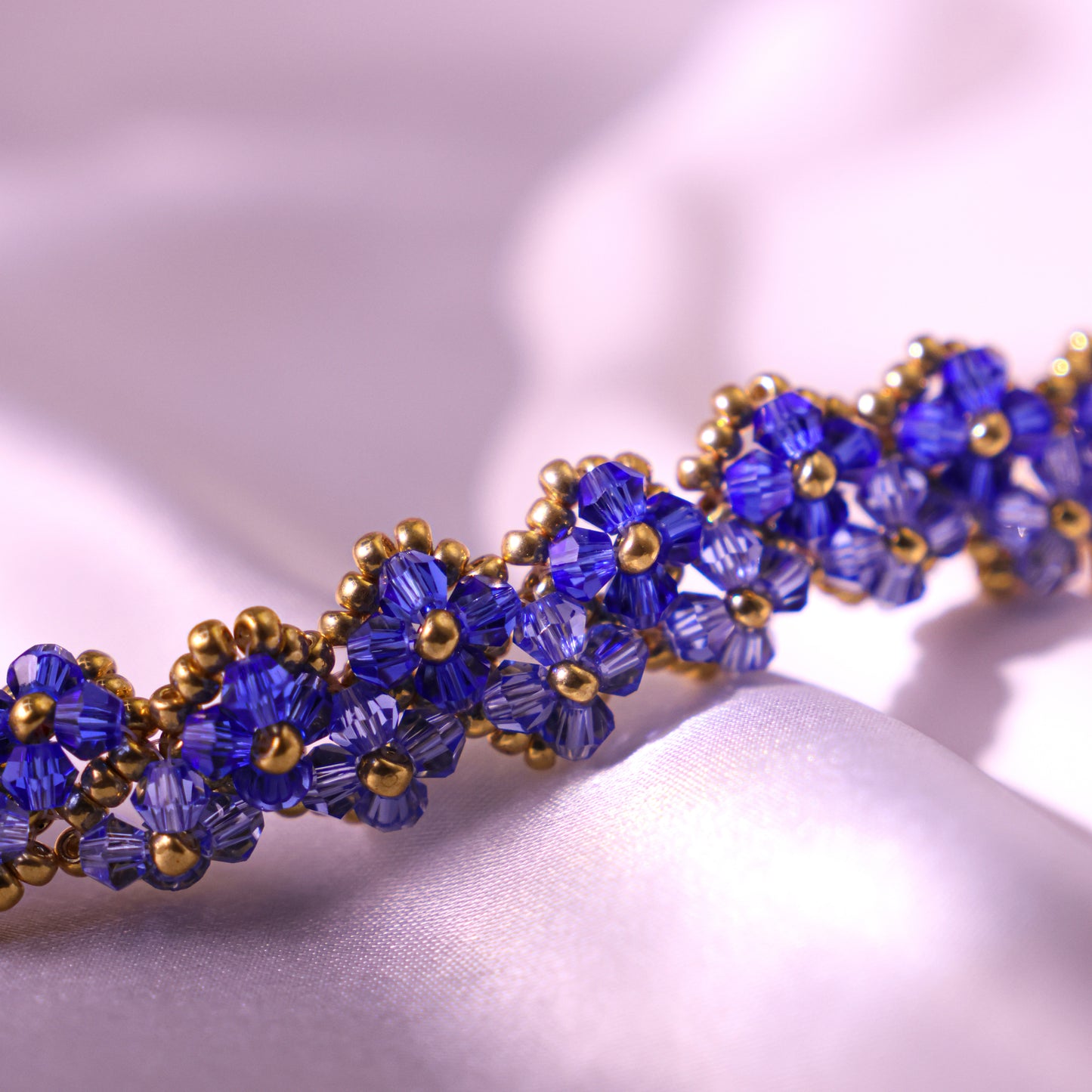 Chirimiri Handmade Blue crystal bracelet - Ocean Muse Funky Jewelry Crystal Beads For Bracelets For Women And Girls Gifts Girlfriend Western Jewelry Halloween Party