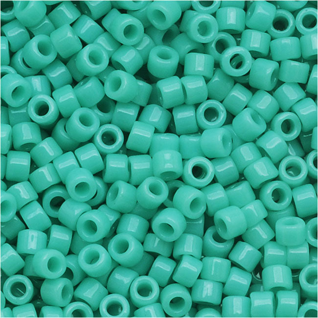 Miyuki Delica Seed Beads, 11/0 Size, Opaque Sea Opal DB1136 (2.5" Tube)