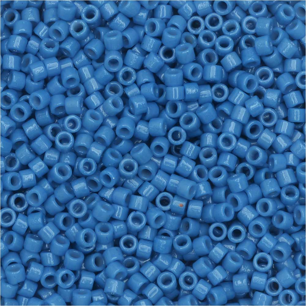 Miyuki Delica Seed Beads, 11/0 Size, Duracoat Opaque Juniper Berry DB2135 (10 Grams)