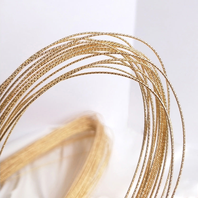 Wire Elements, 14K gold-plated batch hard wire, 1 meter