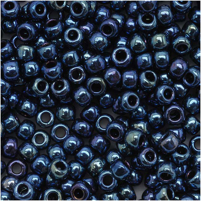 Toho Round Seed Beads 8/0 88 'Metallic Cosmos' 10 Gram Tube