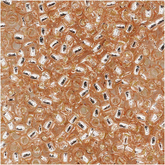 Toho Round Seed Beads 11/0 31 'Silver Lined Rosaline' 10 Gram Tube