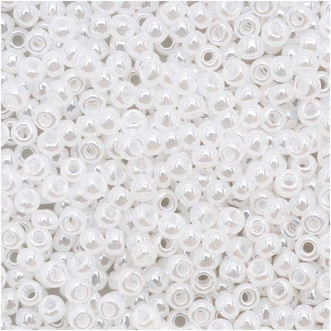 Toho Round Seed Beads 11/0 141 'Ceylon Snowflake' 10 Gram Tube