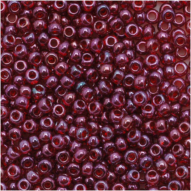 Toho Round Seed Beads 15/0 332 'Gold Lustered Raspberry' 3 Gram Tube
