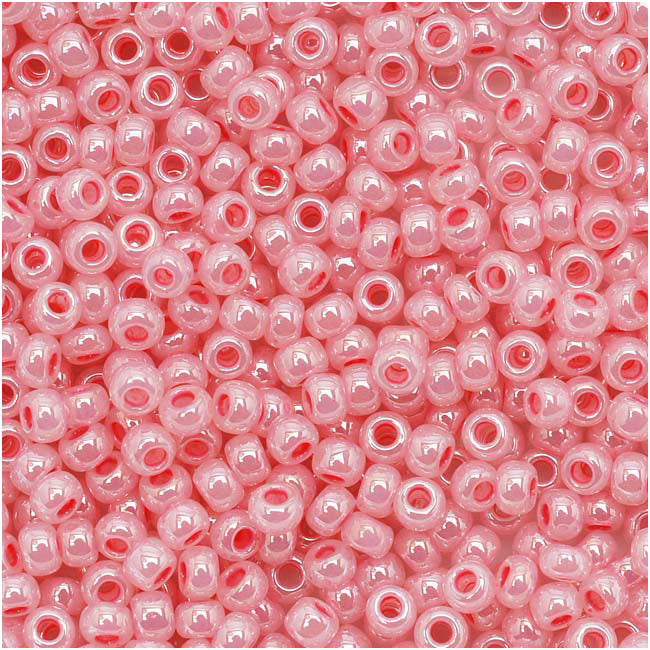 Toho Round Seed Beads 11/0 911 'Ceylon Impatiens Pink' 10 Gram Tube