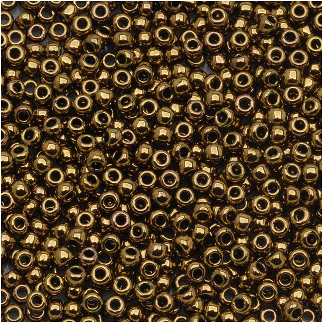 Toho Round Seed Beads 11/0 #223 'Antique Bronze' 10g